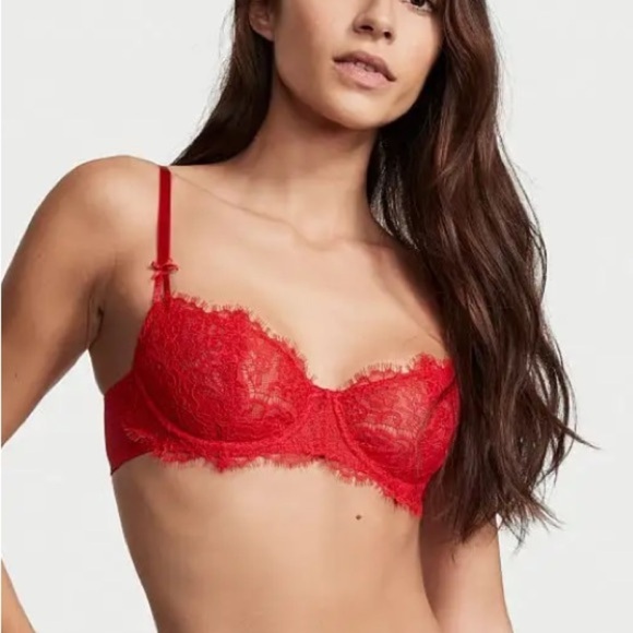 New! Victoria's Secret Dream Angels Wicked Unlined Uplift Bra 16153 - Picture 1 of 14